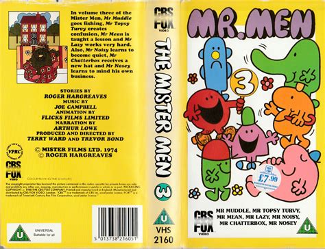 Mr Men Volume 3 20th Century Fox Videos Uk Wiki Fandom