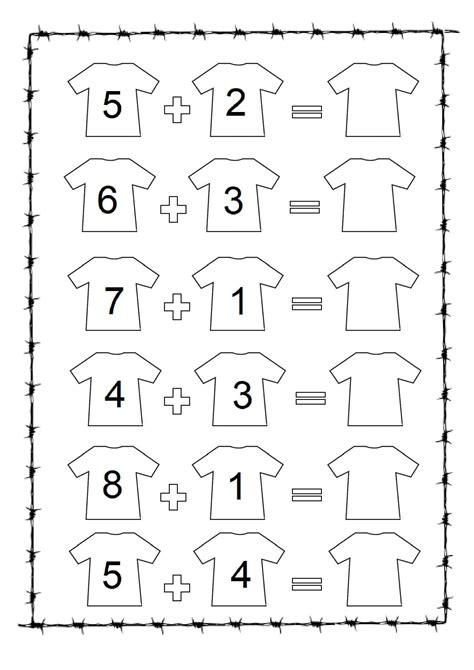 kindergarten math worksheets   jackson garcia