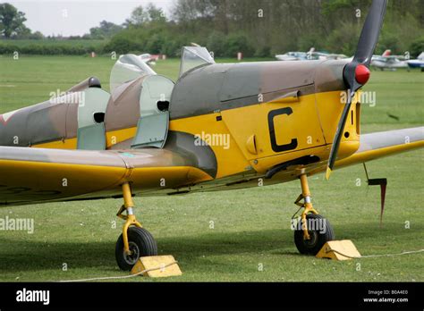 miles magister  raf trainer aircraftshuttleworth collection  stock photo royalty