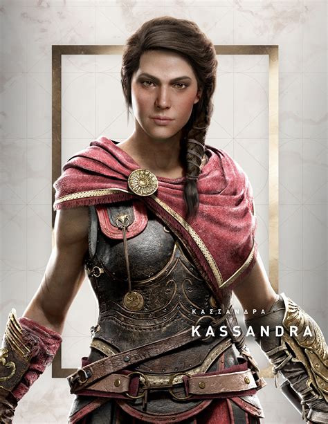 Assassins Creed Odyssey Kassandra Render