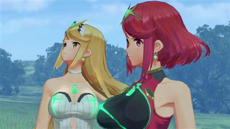 Xenoblade Chronicles 2 Swimsuit Edition Cutscene 135 Together With