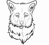 Wolf Head Drawing Cliparts Library Clipart Lineart Deviantart sketch template