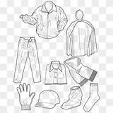 Clothing Scarce Thankful Pngfind sketch template