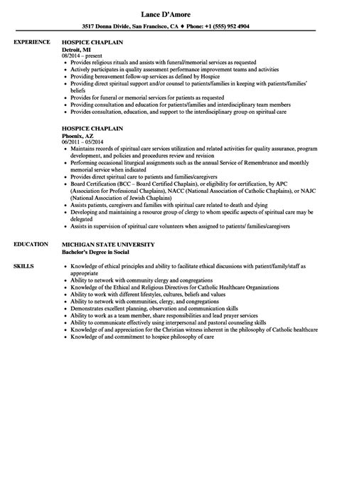 sample cover letter  chaplain position coalitionorg
