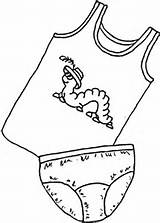 Underwear Ropa Mutandine Mutande Supercoloring Webstockreview sketch template