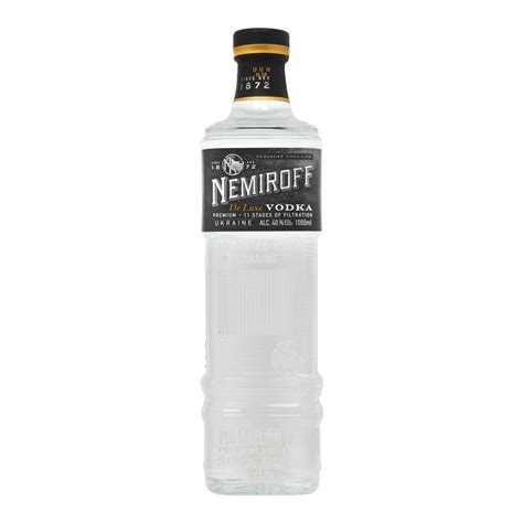 nemiroff deluxe vodka spirits   whisky world uk