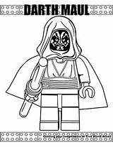 Lego Darth Maul Revan Duel Bespin Bricks Truenorthbricks sketch template