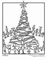 Whoville Coloring Grinch Christmas Pages Drawing Characters Tree Cartoon Stole Who Pine Longleaf Printable Kids Colouring Jr Sheets Printables Popular sketch template