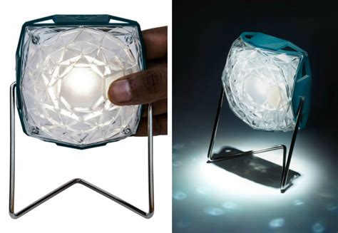 olafur eliasson debuts latest version  solar powered mini lamp  sun diamond