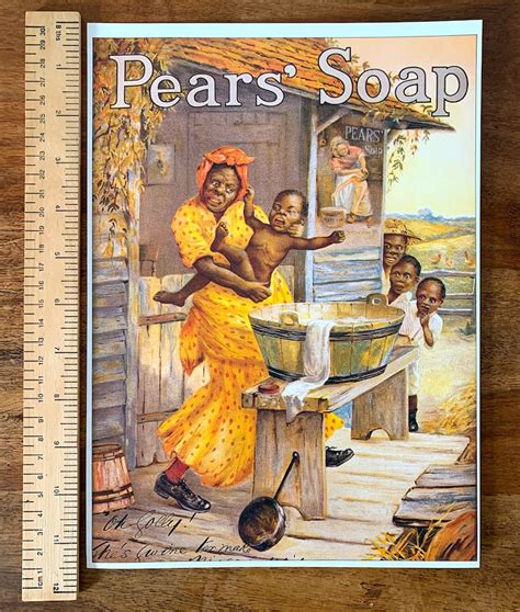 pears soap ad   vintage  book page print  etsy