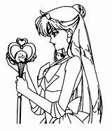 Coloring Sailor Saturn Pages Clipartbest Az Popular Clipart sketch template