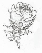 Dying Rose Getdrawings Drawing sketch template