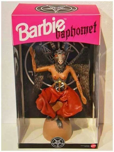 barbie baphomet baphomet barbie satanic art