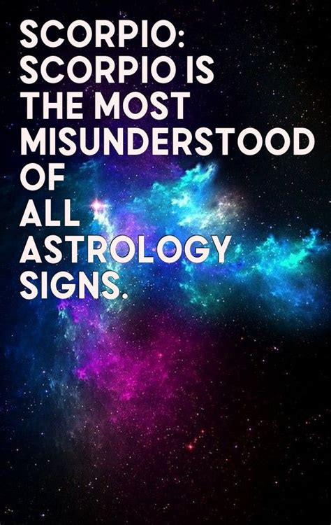 scorpio scorpio    misunderstood   astrology signs