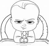 Boss Baby Coloring Pages Drawing Printable Getdrawings Getcolorings Print Color Colorings sketch template