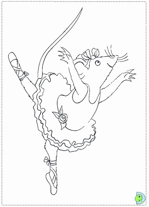 angelina ballerina coloring pages coloring home