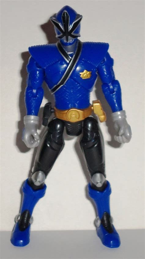 power rangers samurai mega ranger water blue action figure