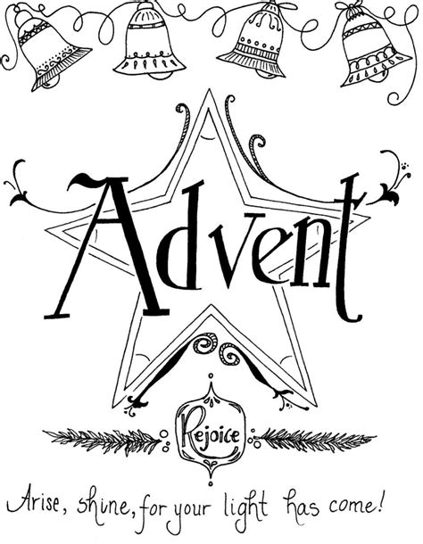 advent coloring page advent coloring christian coloring book advent