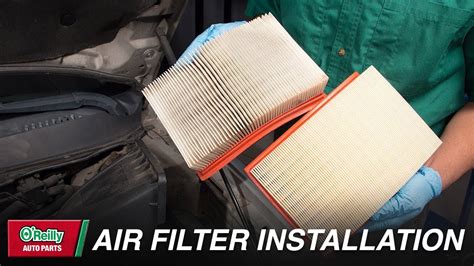 change  vehicles air filter youtube