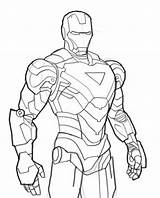Lego Iron Man Coloring Pages Ironman Getdrawings sketch template