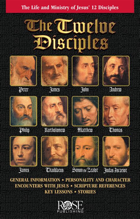 twelve disciples  rose publishing book read