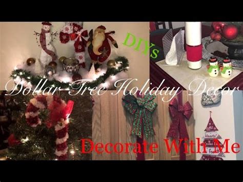 dollar tree holiday decor christmas decor diy video