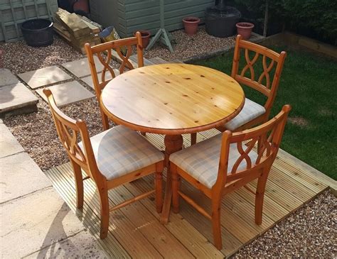 ducal pine dining table   chairs  croydon london gumtree