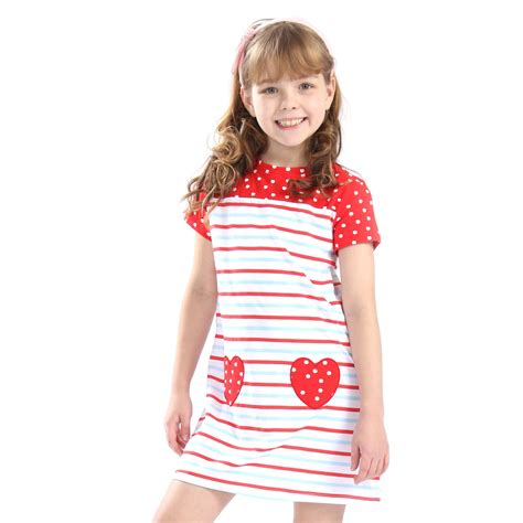 kids fashion casual clothings summer  neck girlss dresses