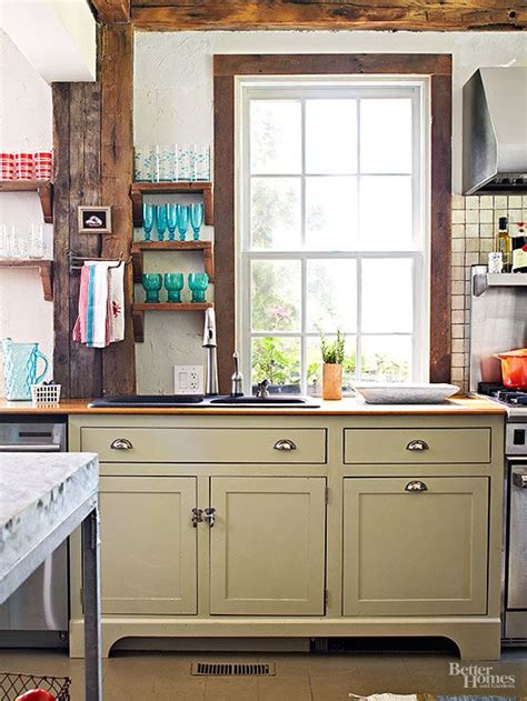 popular kitchen cabinet colors  homes gardens