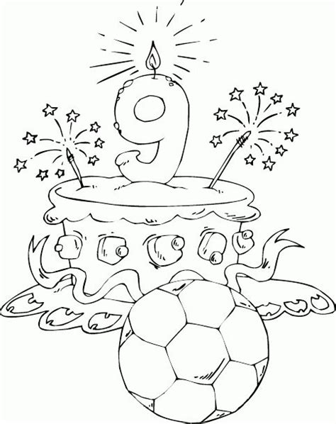 birthday cake age  coloring page coloringcom birthday coloring