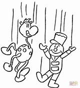 Puppet Coloring Pages Puppets Marionette Funny Clipart Color Show Colorear Para Titeres Printable Kids sketch template