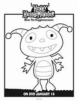 Henry Coloring Hugglemonster Pages Printable Monster Sweeps4bloggers Disney Sheets Birthday Colouring Color Kids Summer Visit Click Getdrawings Kingdom United Tweet sketch template
