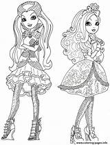 Coloring Ever After High Pages Apple Raven Queen Print Dolls Printable Sheet Girls Color Getdrawings Search Prints Info Getcolorings sketch template
