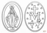 Medal Miraculous Coloring Pages Mary Tattoo Catholic Printable Para Supercoloring Da Lady Drawing Tattoos Heart Kids Cross Navštíviť Metal Sacred sketch template