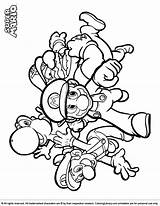 Mario Coloring Super Brothers Bros Pages Do Kolorowanka Color Library Druku Popular Coloringhome sketch template