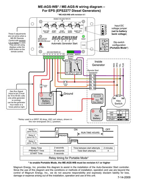 eps  diesel generator wiring diagram manualzz