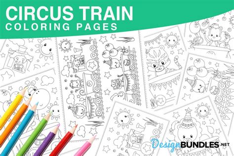 circus train coloring pages  jpg  items