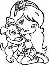 Coloring Pages Girls Animals Color Getcolorings Print Printable sketch template