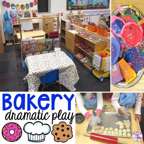 bakery dramatic play pocket  preschool