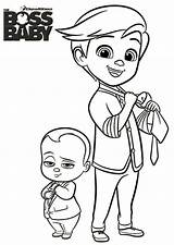 Boss Baby Coloring Pages Print sketch template