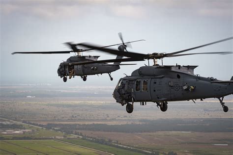 usaf receives   hh  combat helicopters