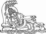 Clipart Vishnu God Coloring Pages Lord Drawing Hindu Clip Clipground Ram Lakhan Ranganathar Cliparts Sita Library Trending Worksheets Lorde Sizes sketch template