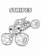 Blaze Stripes Monsterwielen Leukekleurplaten Kleur Leuke één Andere sketch template
