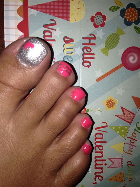 nailed  valentines day toes nails valentine valentines