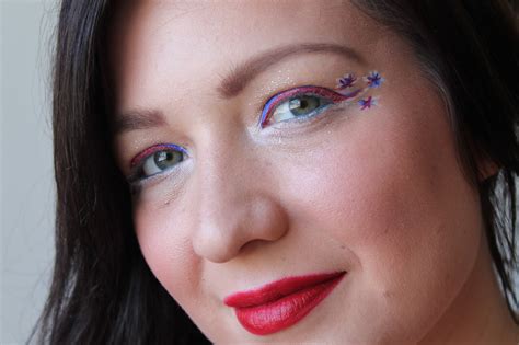 fourth of july makeup tutorial jersey girl texan heart