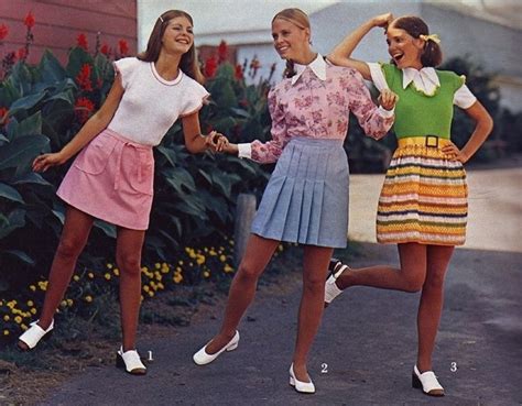 Late 1960s Teenage Fashion 70s Fashion Seventies