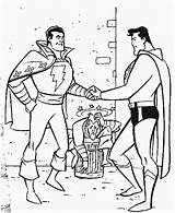 Coloring Pages Marvel Superman Flash Captain Lightning Guy Fun Color Family sketch template