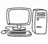 Computer Coloring Book Pages Clipart Print Find Button Through sketch template