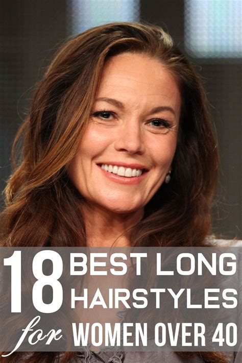18 Fabulous Hairstyles For Long Hair At 40