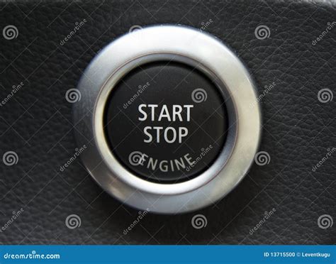 engine start button stock photo image  modern pluriel